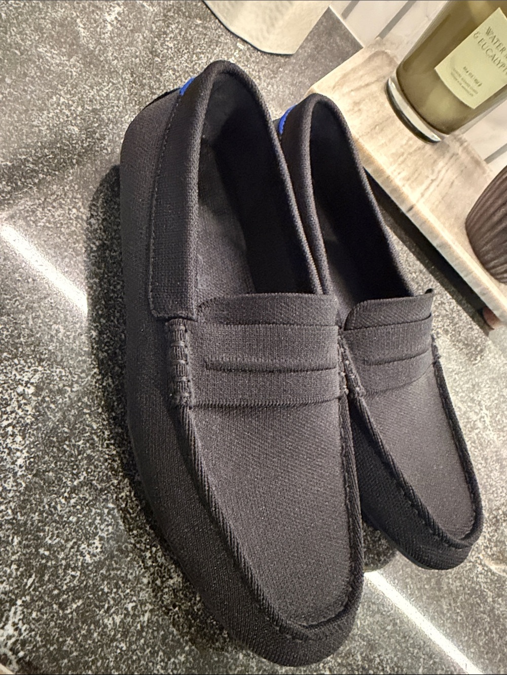Rothy's driving shoe size 10 Men's Black Slip-On Loafers –
